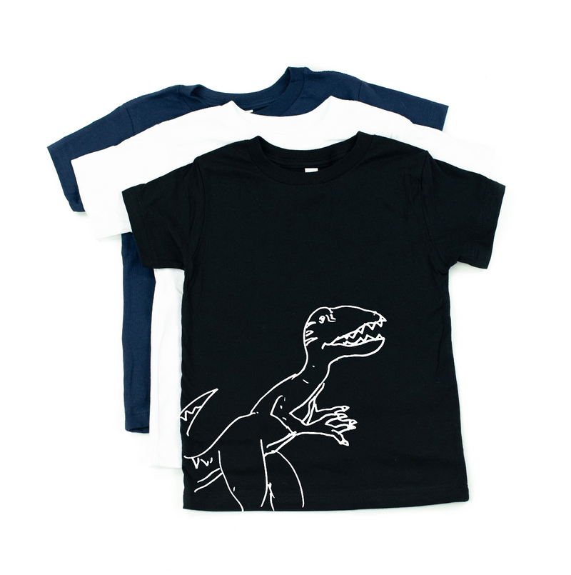 Dinosaur - Roar Means I Love You - Short Sleeve Child Shirt