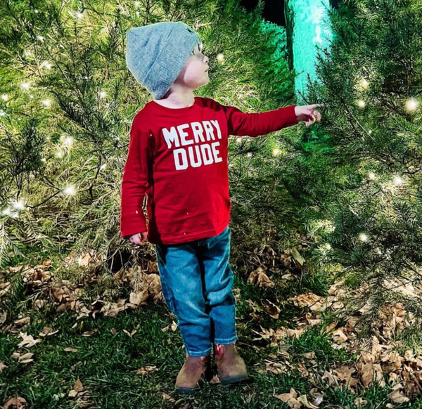 Merry Dude - Child LONG SLEEVE Tee