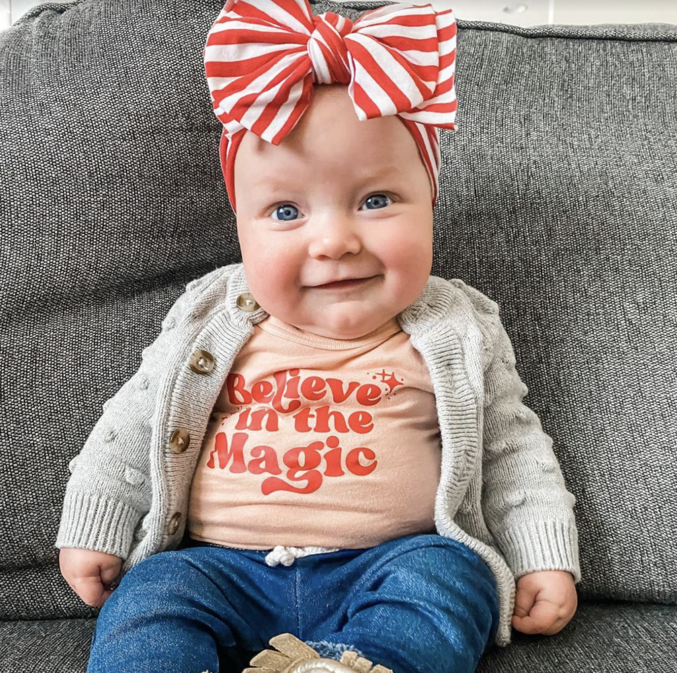 Believe In The Magic - Child Tee Little Mama Shirt Shop