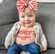 Believe In The Magic - Child Tee Little Mama Shirt Shop