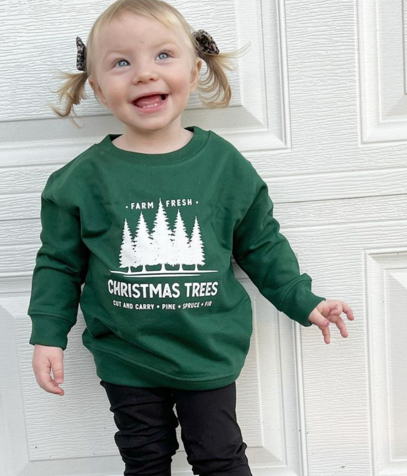 Farm Fresh Christmas Trees - Child Sweater