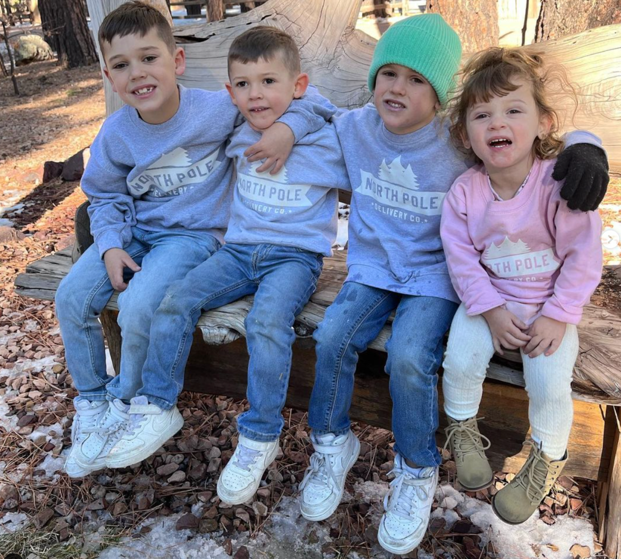 North Pole Delivery Co. - Child Sweater Little Mama Shirt Shop