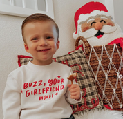 Buzz, Your Girlfriend Woof! - Child Sweater Little Mama Shirt Shop