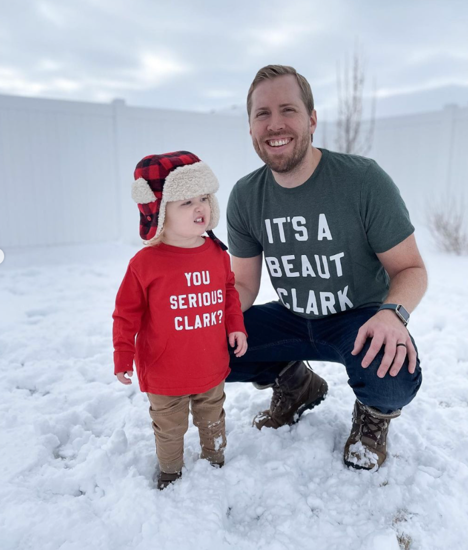 You Serious Clark? - Child LONG SLEEVE Tee Little Mama Shirt Shop