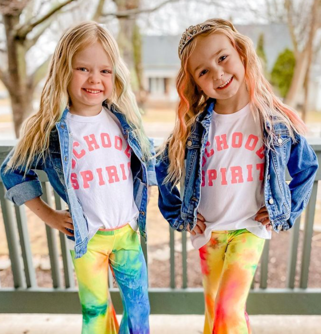 School Spirit - Short Sleeve Child Shirt Little Mama Shirt Shop