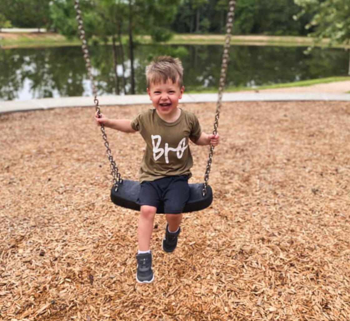 Bro - Cursive - Child Shirt Little Mama Shirt Shop