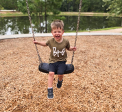 Bro - Cursive - Child Shirt Little Mama Shirt Shop