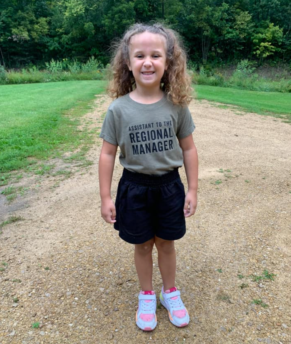 Assistant to the Regional Manager - Child Shirt Little Mama Shirt Shop