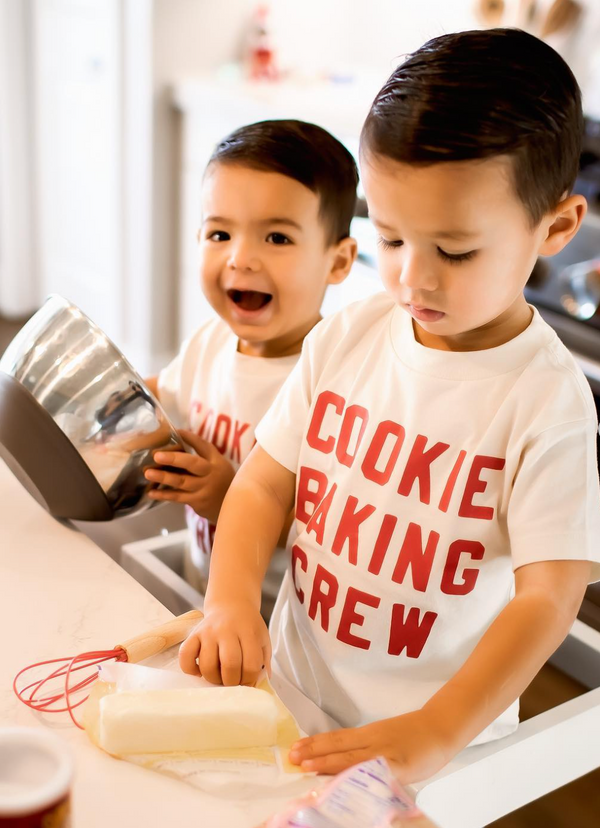 Cookie Baking Crew - Block Font - Child Tee