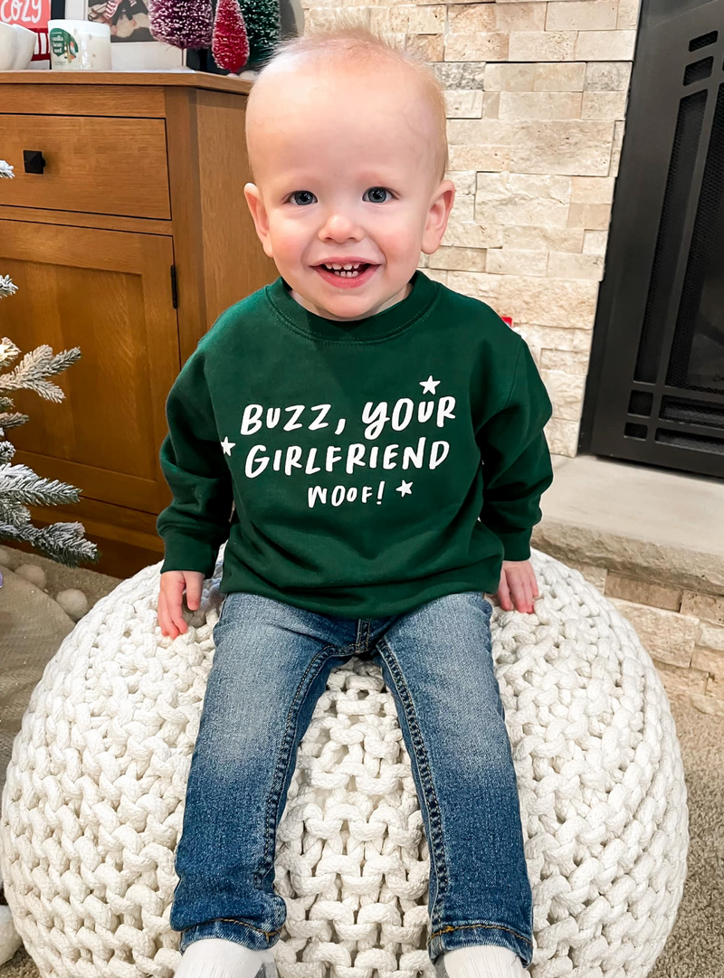 Buzz, Your Girlfriend Woof! - Child Sweater