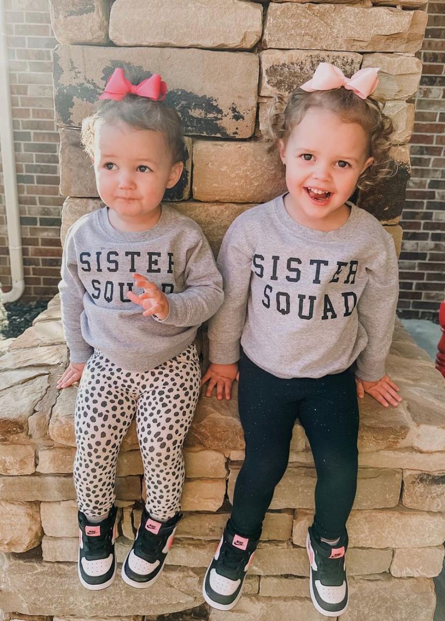 Sister Squad - Child Sweater Little Mama Shirt Shop