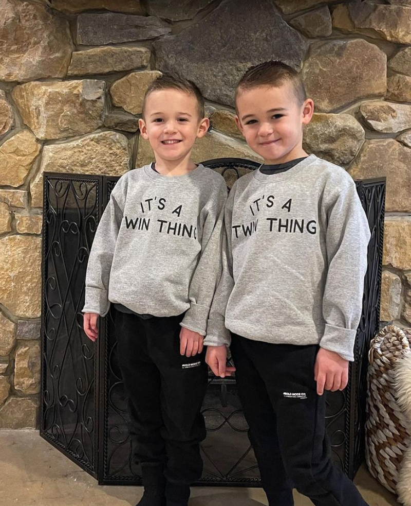 It's A Twin Thing - Child Sweater
