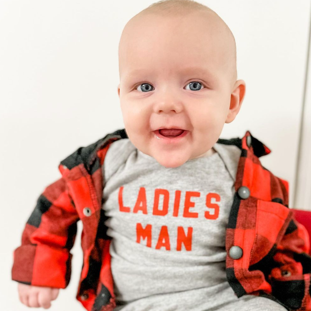 Ladies Man - Baby Sleeper Little Mama Shirt Shop