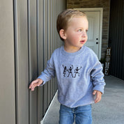 Dancing Skellies - Embroidered Child Sweater