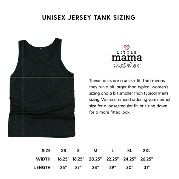 Mama - Outlines - Unisex Jersey Tank