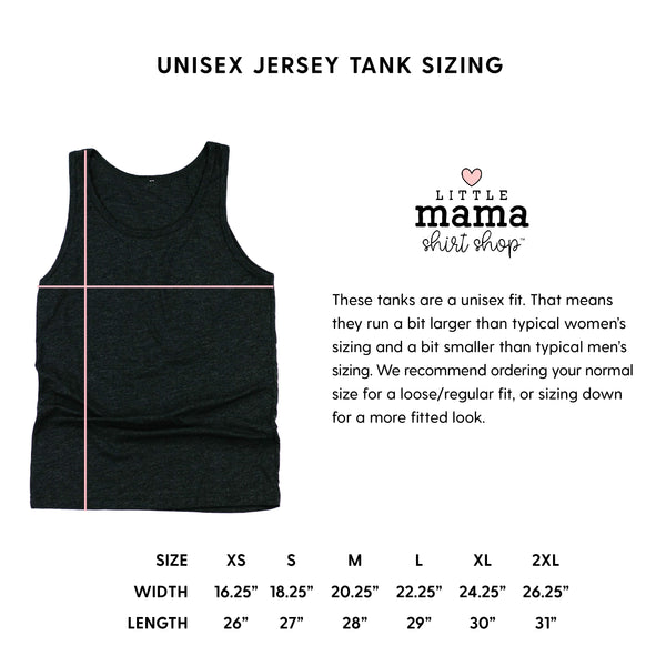 Mama Knows Best - Unisex Jersey Tank