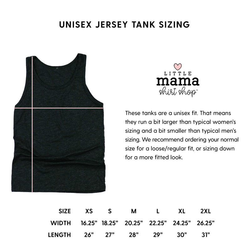 Mama - Cursive (Basics Collection) - Unisex Jersey Tank