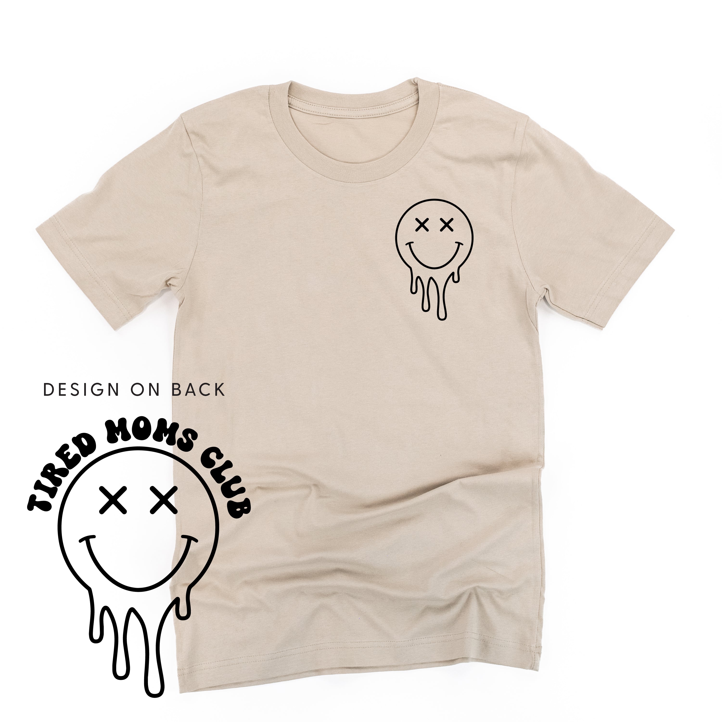 TIRED MOMS CLUB - (w/ Melty X) - Unisex Tee Little Mama Shirt Shop