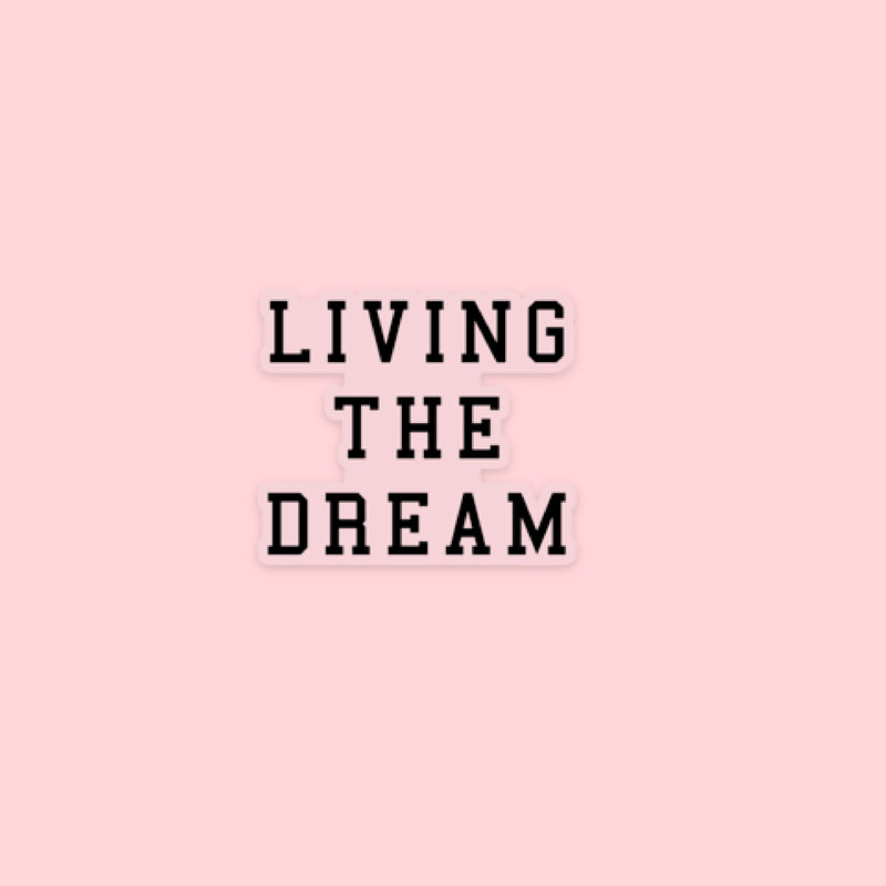 LMSS® STICKER - LIVING THE DREAM