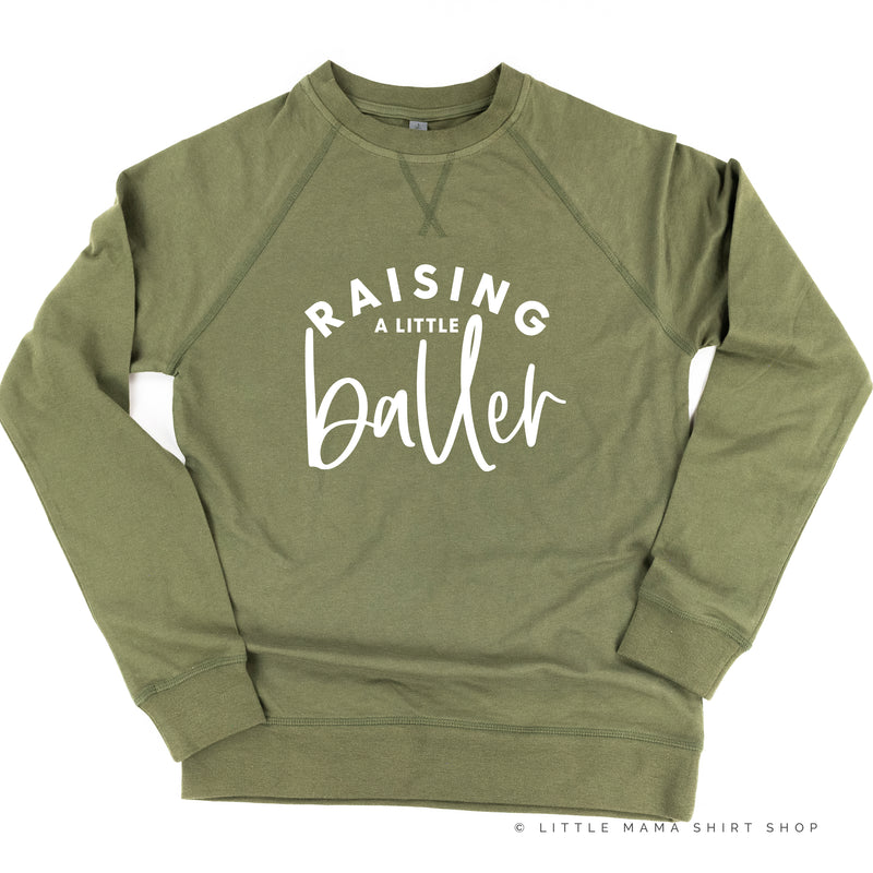 Raising a Little Baller - Lightweight Pullover Sweater