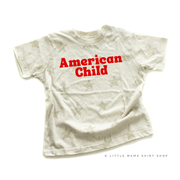 AMERICAN CHILD - GROOVY - Short Sleeve STAR Child Shirt