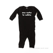 ONE MORE TO ADORE - One Piece Baby Sleeper Little Mama Shirt Shop
