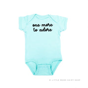 ONE MORE TO ADORE - Short Sleeve Child Shirt Little Mama Shirt Shop