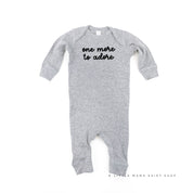 ONE MORE TO ADORE - One Piece Baby Sleeper Little Mama Shirt Shop