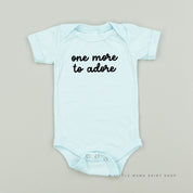 ONE MORE TO ADORE - Short Sleeve Child Shirt Little Mama Shirt Shop