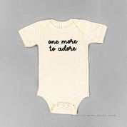 ONE MORE TO ADORE - Short Sleeve Child Shirt Little Mama Shirt Shop