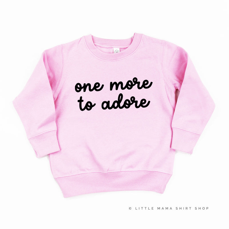 ONE MORE TO ADORE - Child Sweater