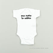 ONE MORE TO ADORE - Short Sleeve Child Shirt Little Mama Shirt Shop