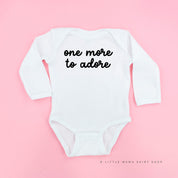 ONE MORE TO ADORE - Long Sleeve Child Shirt Little Mama Shirt Shop