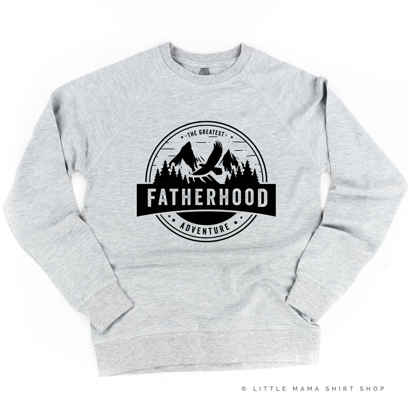 FATHERHOOD - THE GREATEST ADVENTURE - Lightweight Pullover Sweater