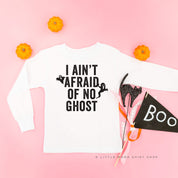 I Ain't Afraid of No Ghost - Long Sleeve Child Shirt Little Mama Shirt Shop