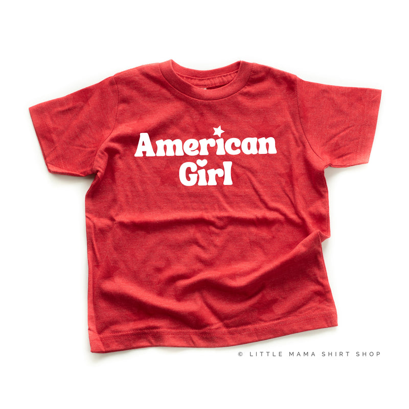 AMERICAN GIRL - GROOVY - Short Sleeve STAR Child Shirt