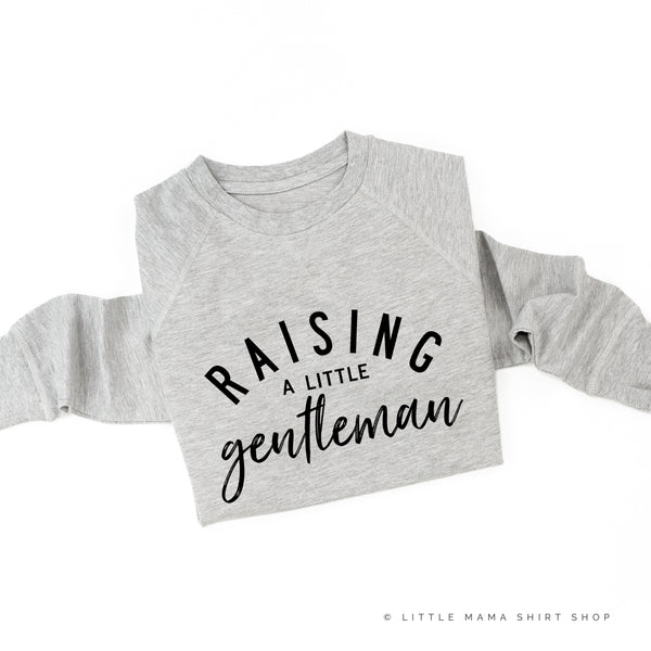 Raising A Little Gentleman (Singular) - Original Design - Lightweight Pullover Sweater