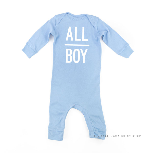All Boy - One Piece Baby Sleeper