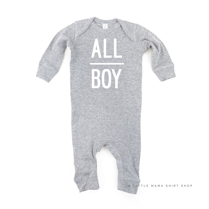 All Boy - One Piece Baby Sleeper