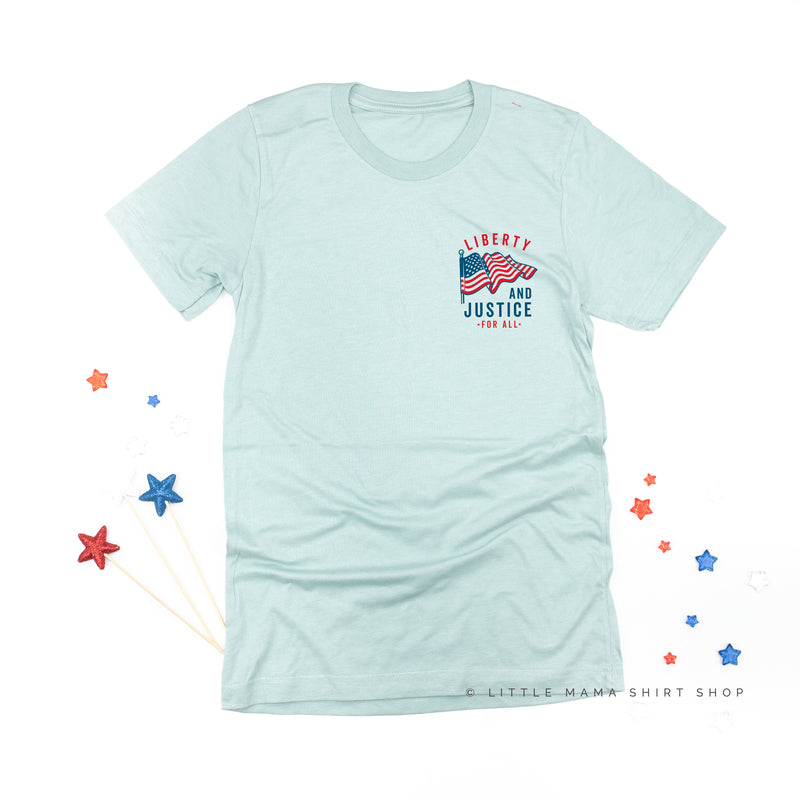 LIBERTY AND JUSTICE FOR ALL - Unisex Tee