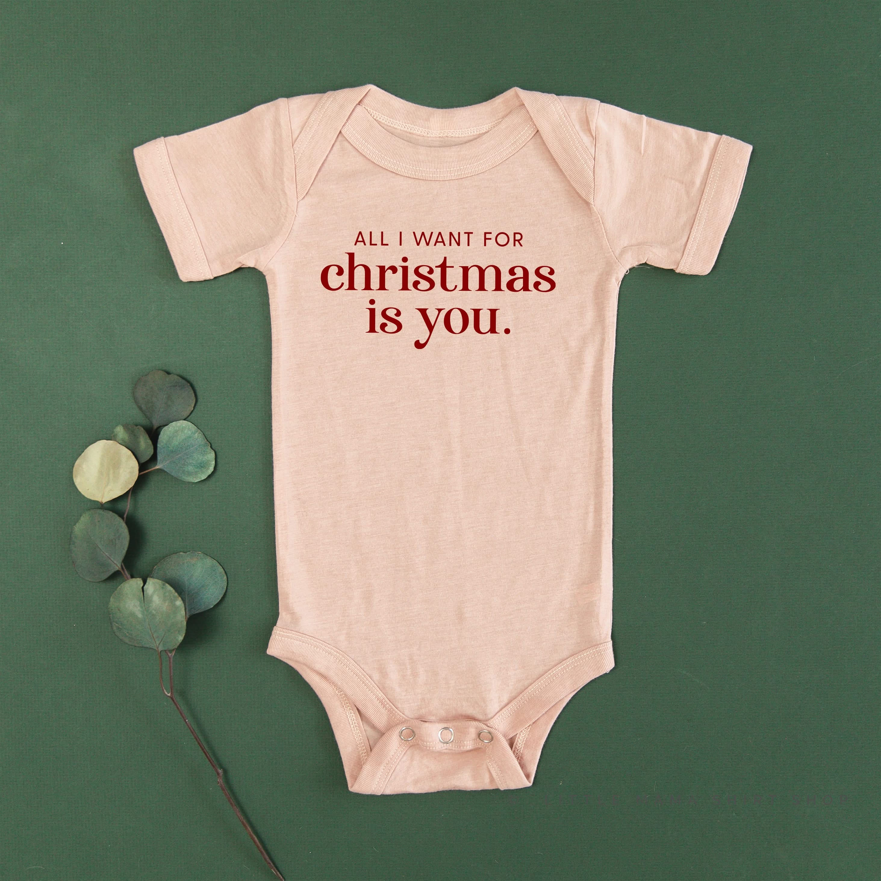 All I Want For Christmas Is You - Child Tee Little Mama Shirt Shop