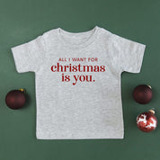 All I Want For Christmas Is You - Child Tee Little Mama Shirt Shop