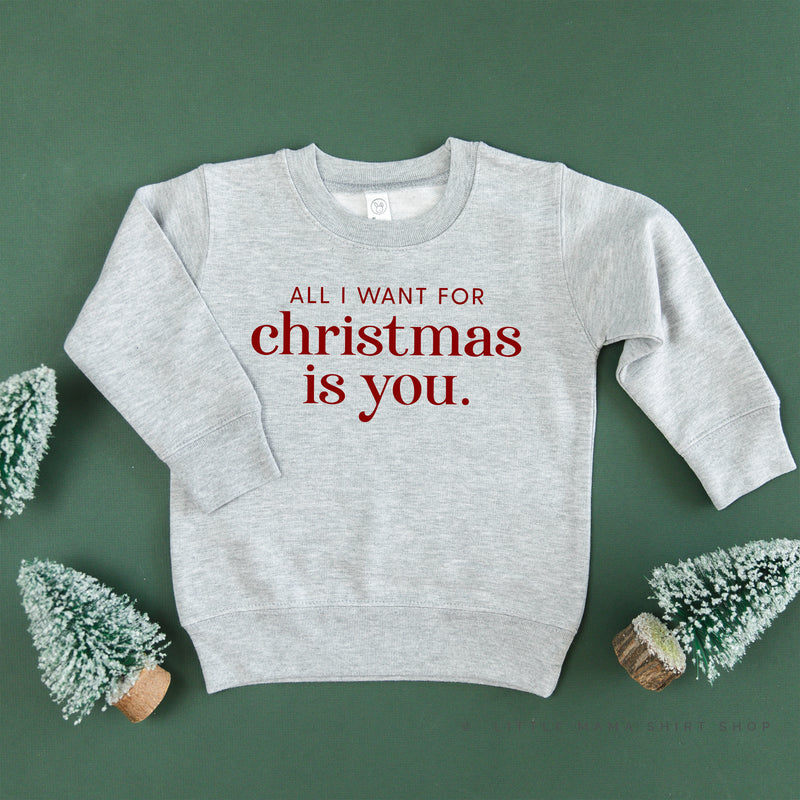 All I Want For Christmas Is You - Child Sweater