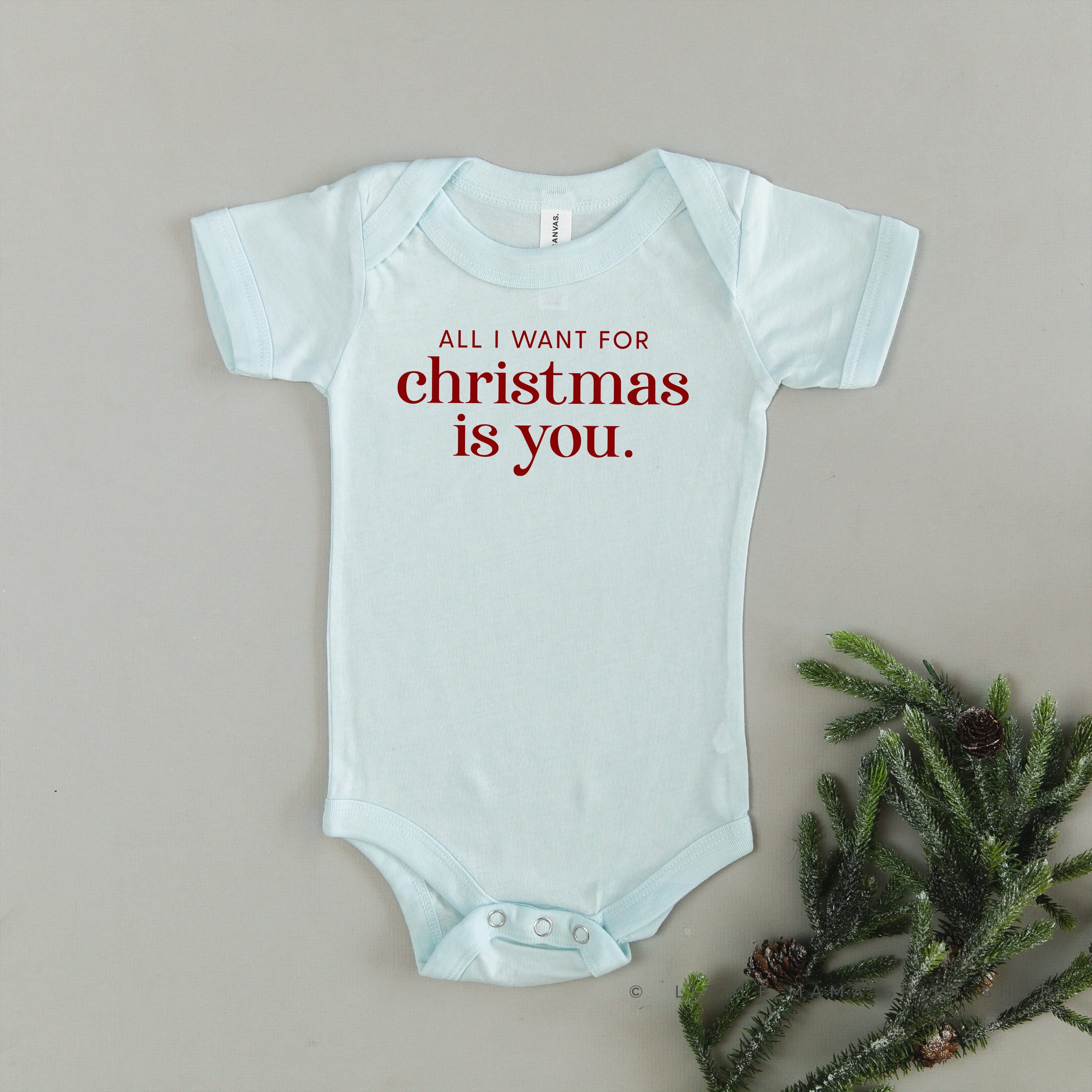 All I Want For Christmas Is You - Child Tee Little Mama Shirt Shop