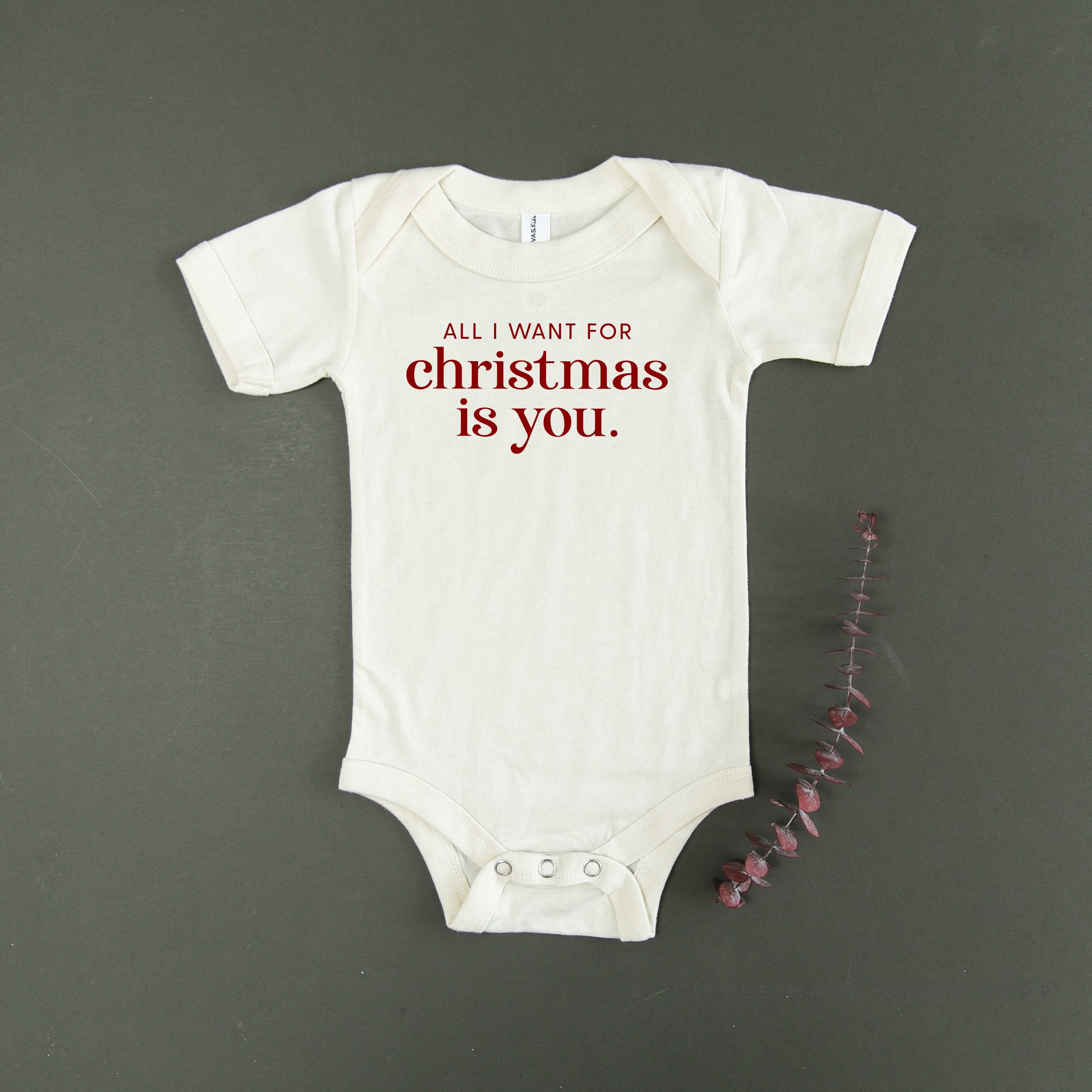 All I Want For Christmas Is You - Child Tee Little Mama Shirt Shop