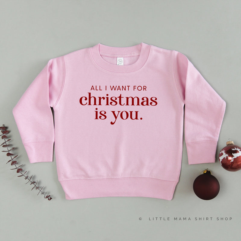 All I Want For Christmas Is You - Child Sweater