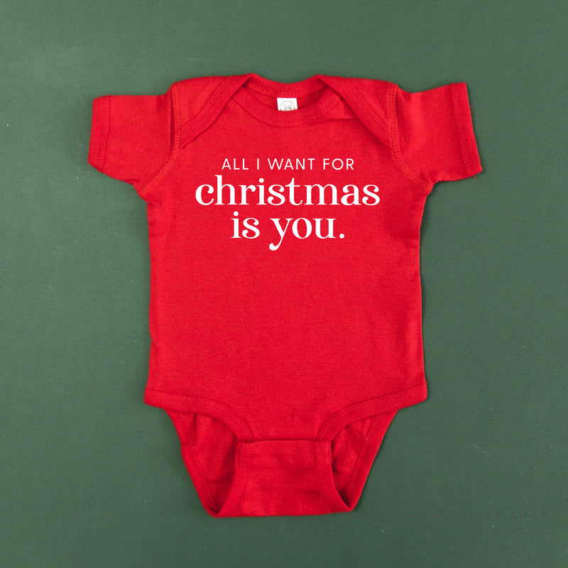 All I Want For Christmas Is You - Child Tee