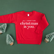 All I Want For Christmas Is You - Child Sweater Little Mama Shirt Shop