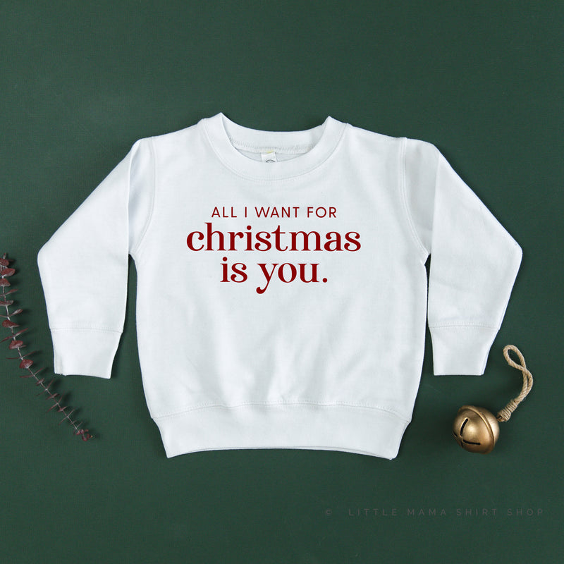 All I Want For Christmas Is You - Child Sweater