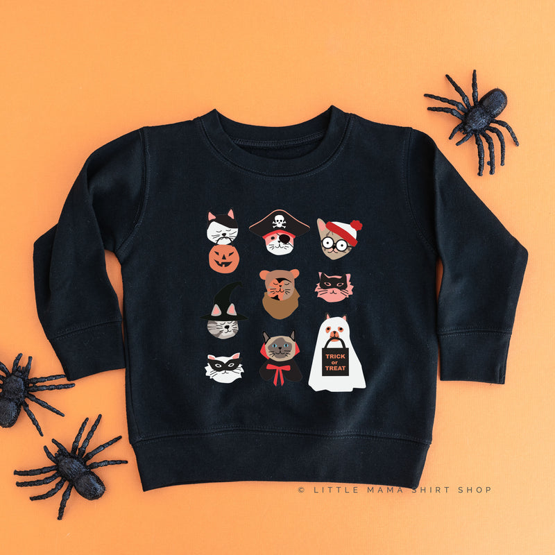 Halloween Kitties - Featuring @HeyCuteDesign - Child Sweatshirt